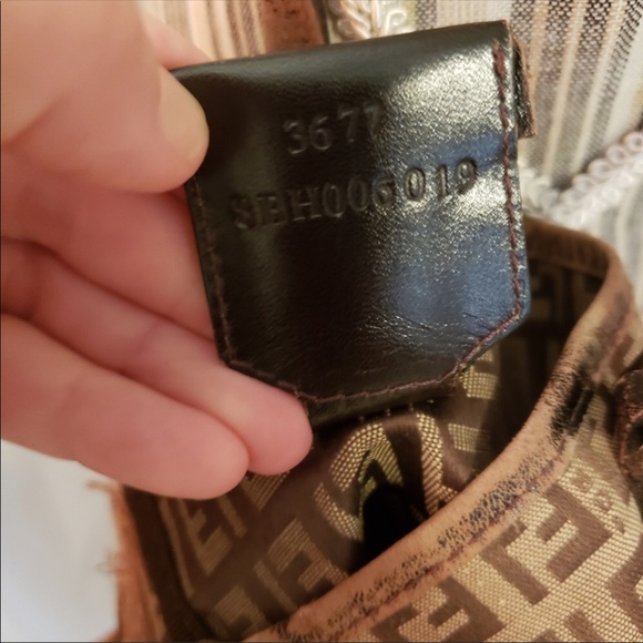 Vintage Fendi Zucchino Tote 100% Authentic - Picture 7 of 7